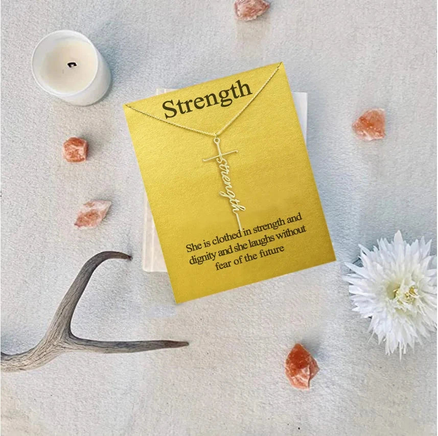 Inspiring Faith Cross Necklace for Women – A Touch of Grace and Hope in Every Wear by Creative Vault Marketplace