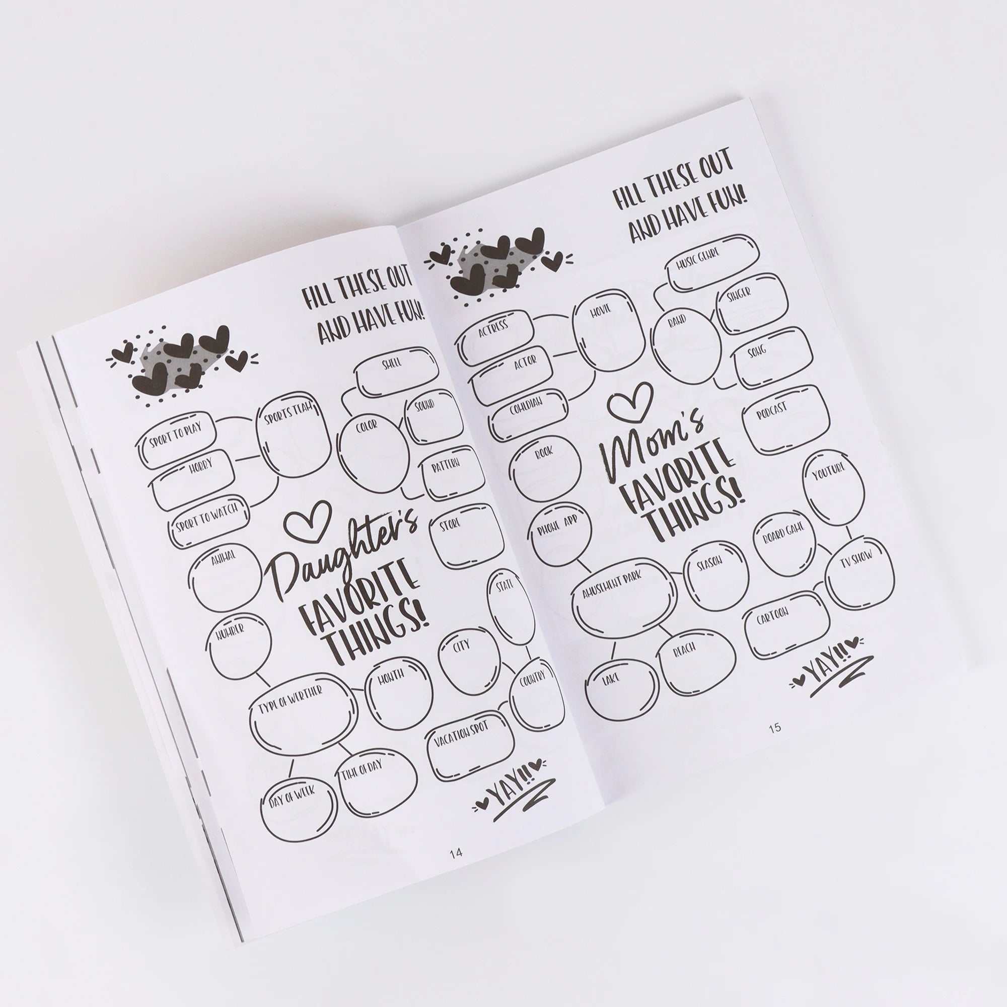 Family Diary: A Fun No Stress Just Between Us Journal For Moms And Daughters by Creative Vault Marketplace