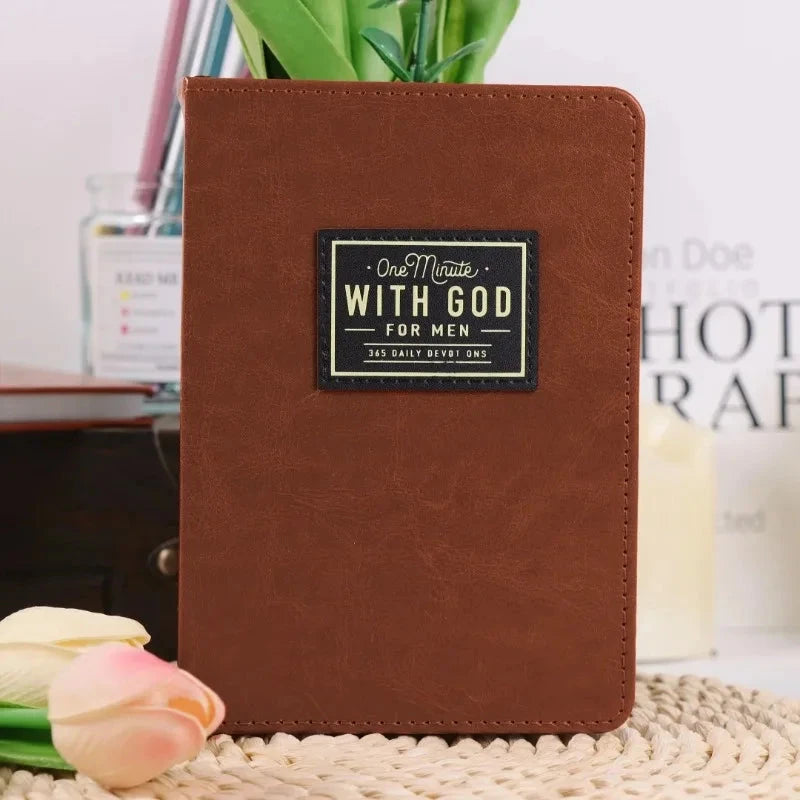 One Minute with God for Men: A Daily Devotional Book for Men for Inspirational Growth by Creative Vault Marketplace