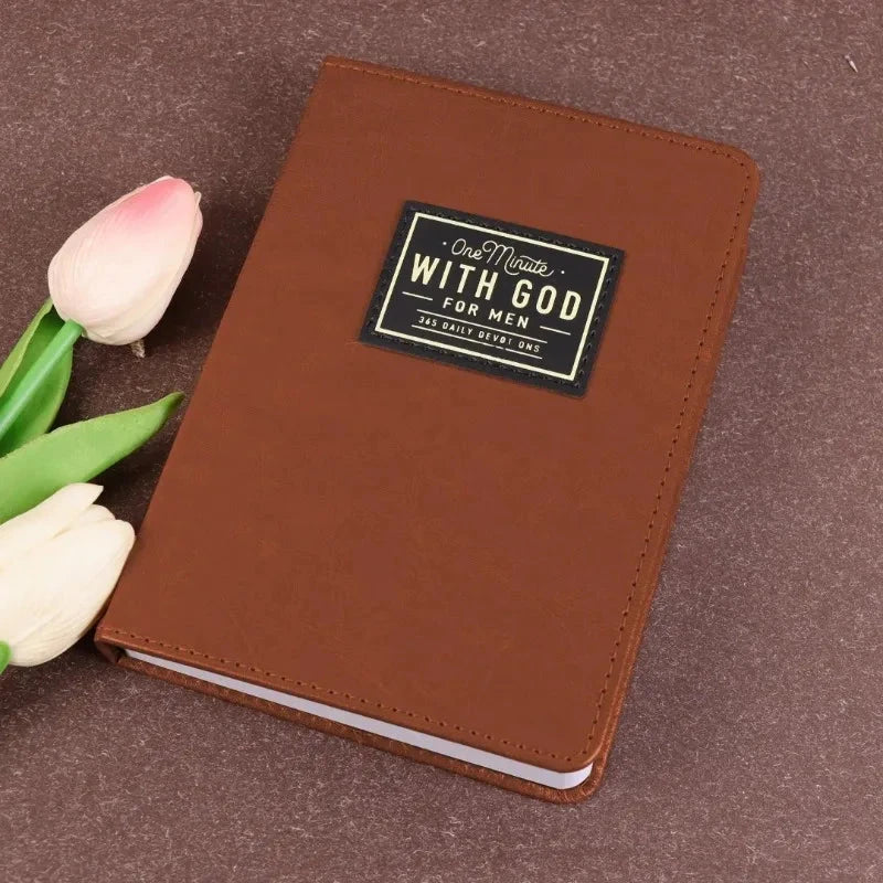 One Minute with God for Men: A Daily Devotional Book for Men for Inspirational Growth by Creative Vault Marketplace
