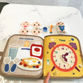 Early Education English Interactive Cognitive Cloth Books Baby Learning Books Baby Soft Books Children's Toys by Creative Vault Marketplace