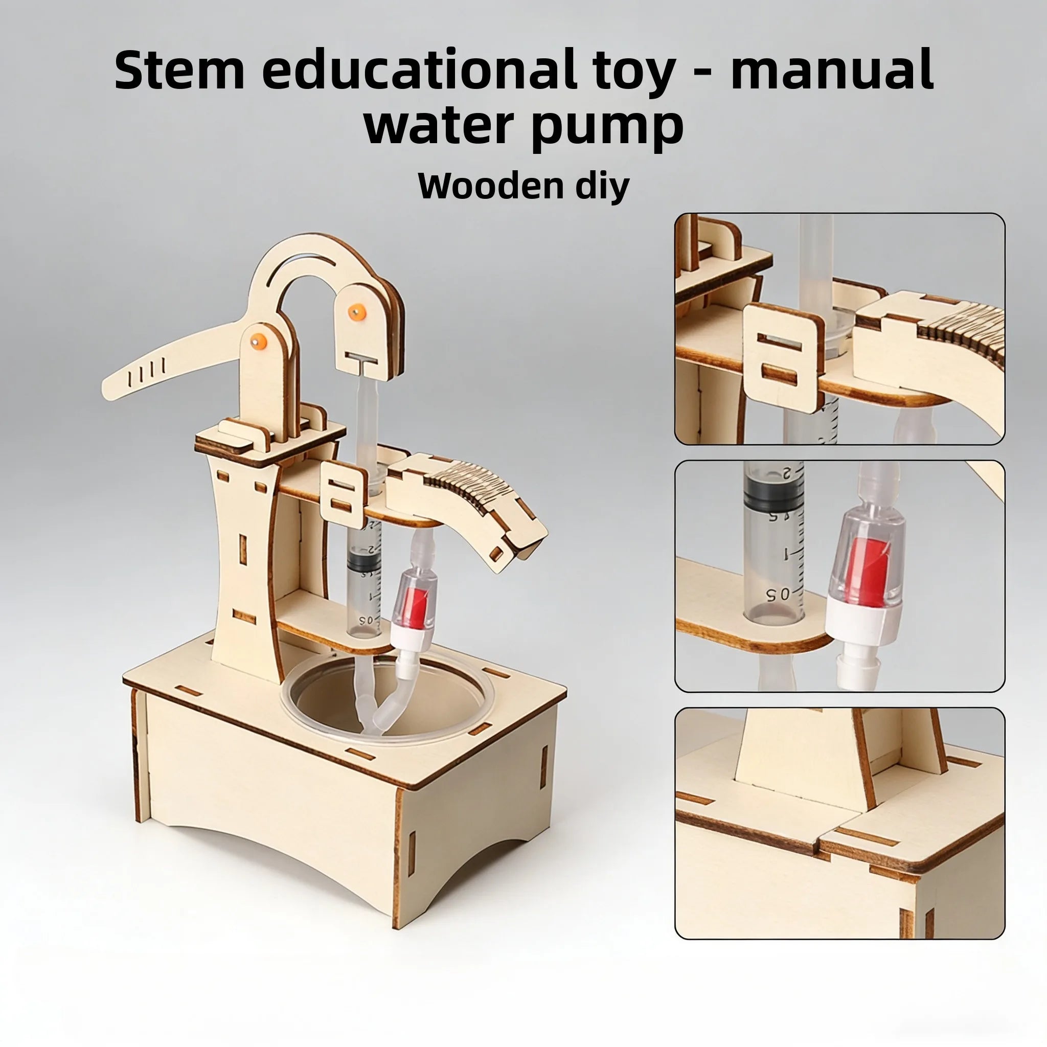 Children's science and education experiment models, children's DIY handcrafted assembly toys, children's DIY gifts by Creative Vault Marketplace