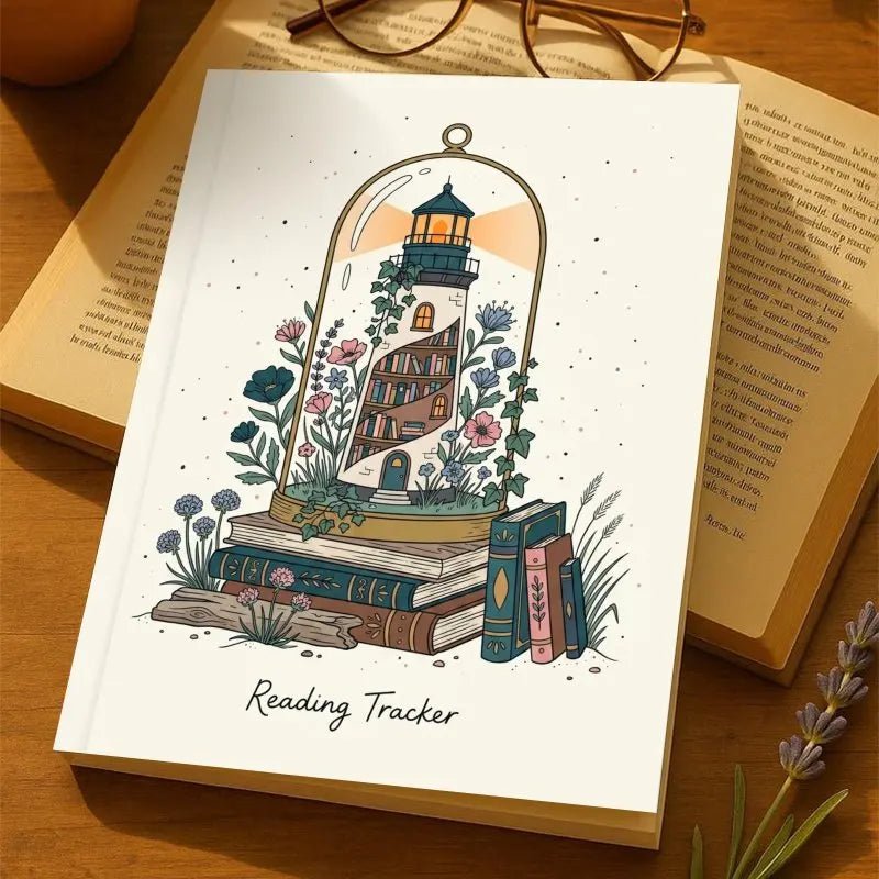 A5 Reading Journal for Book Lovers, Reading Journal Log, for Reading Notes & Review, Perfect Gift for Reading Lovers by Creative Vault Marketplace