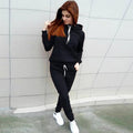 Elevate Your Everyday Look with Our Women's Casual Hooded Sweater Set by Creative Vault Marketplace
