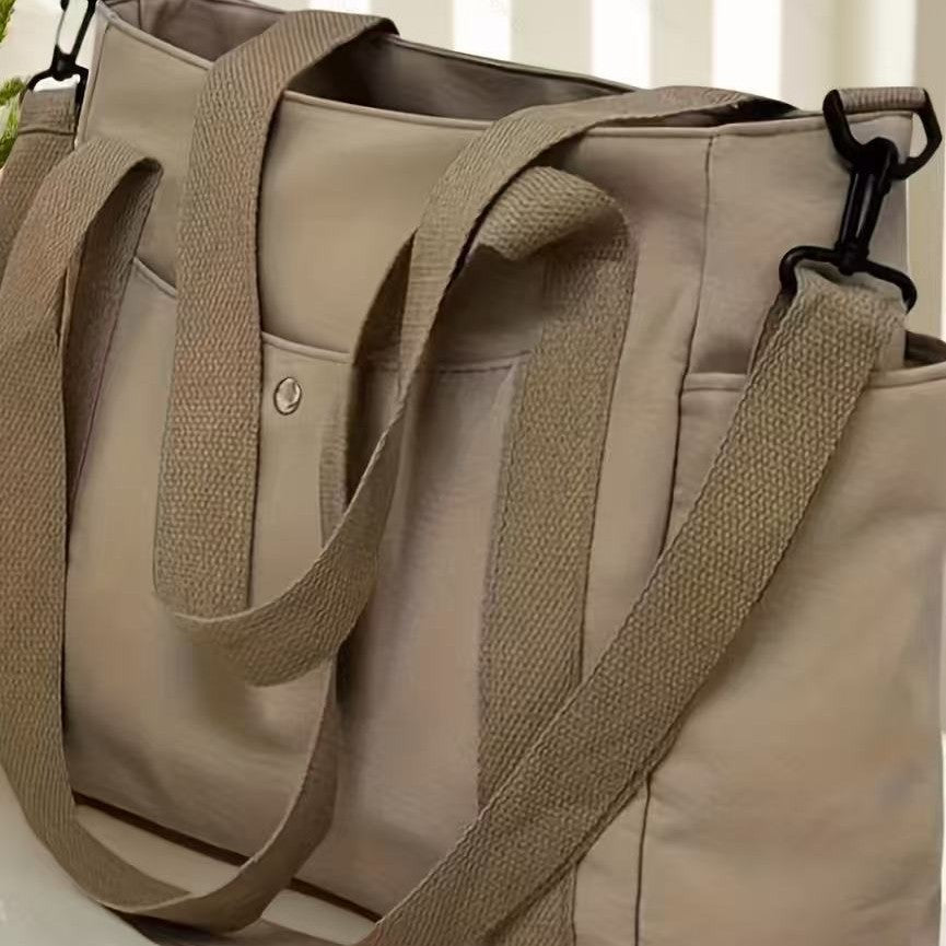 Essential Versatile High-Capacity Tote Bag | Handheld & Crossbody by Creative Vault Marketplace