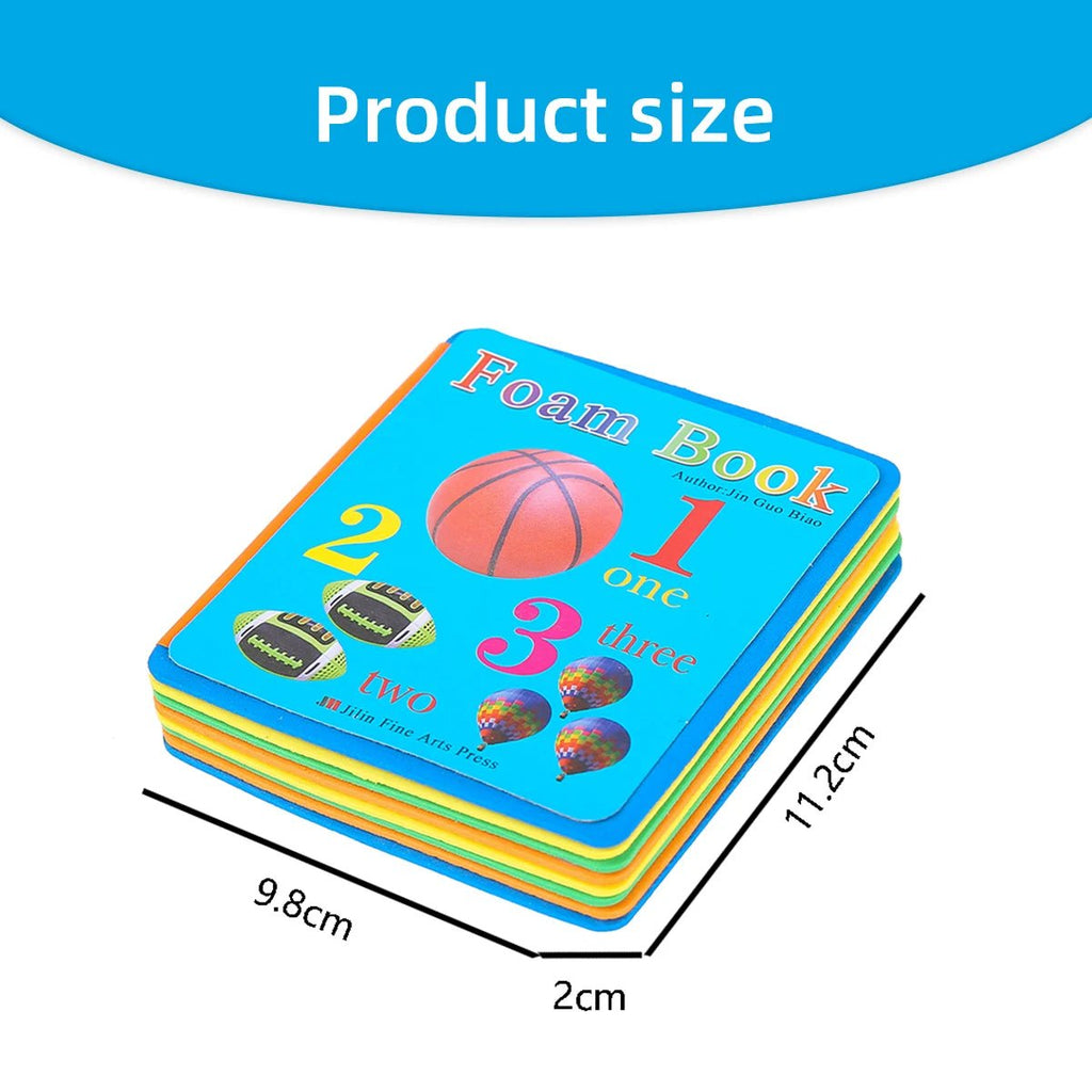 Children's English Eva Book Baby Cognitive Learning Rounded Corner Design Does Not Hurt Hands Beautifully Baby Educational Toys by Creative Vault Marketplace