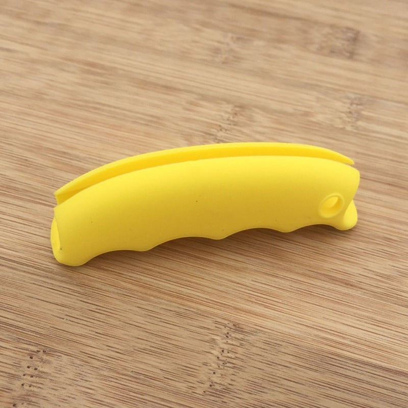 Creative Vault Marketplace yellow silicone grocery bag grip with ergonomic handle for comfortable carrying