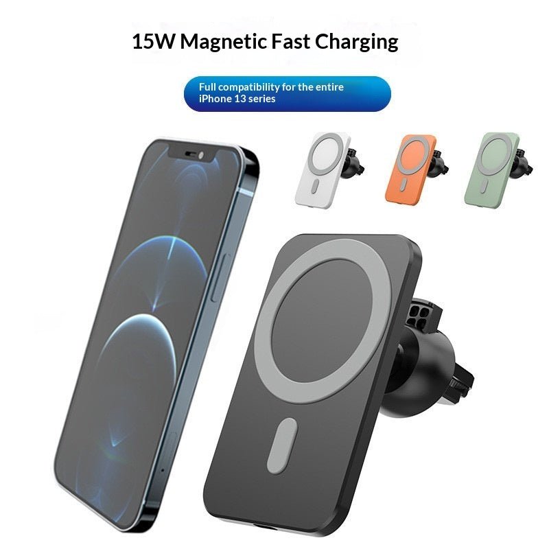 Magnetic Wireless Car Charger 15W, For Smartphones by Creative Vault Marketplace
