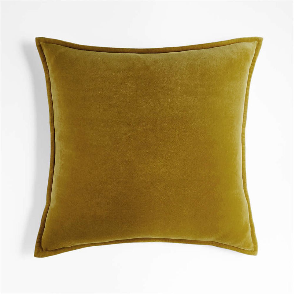 Throw Pillow Cover with 450g Insert, dark-grey, velvet, 20X20, Decorative Cushion – Fancy & Stacy by Fancy & Stacy