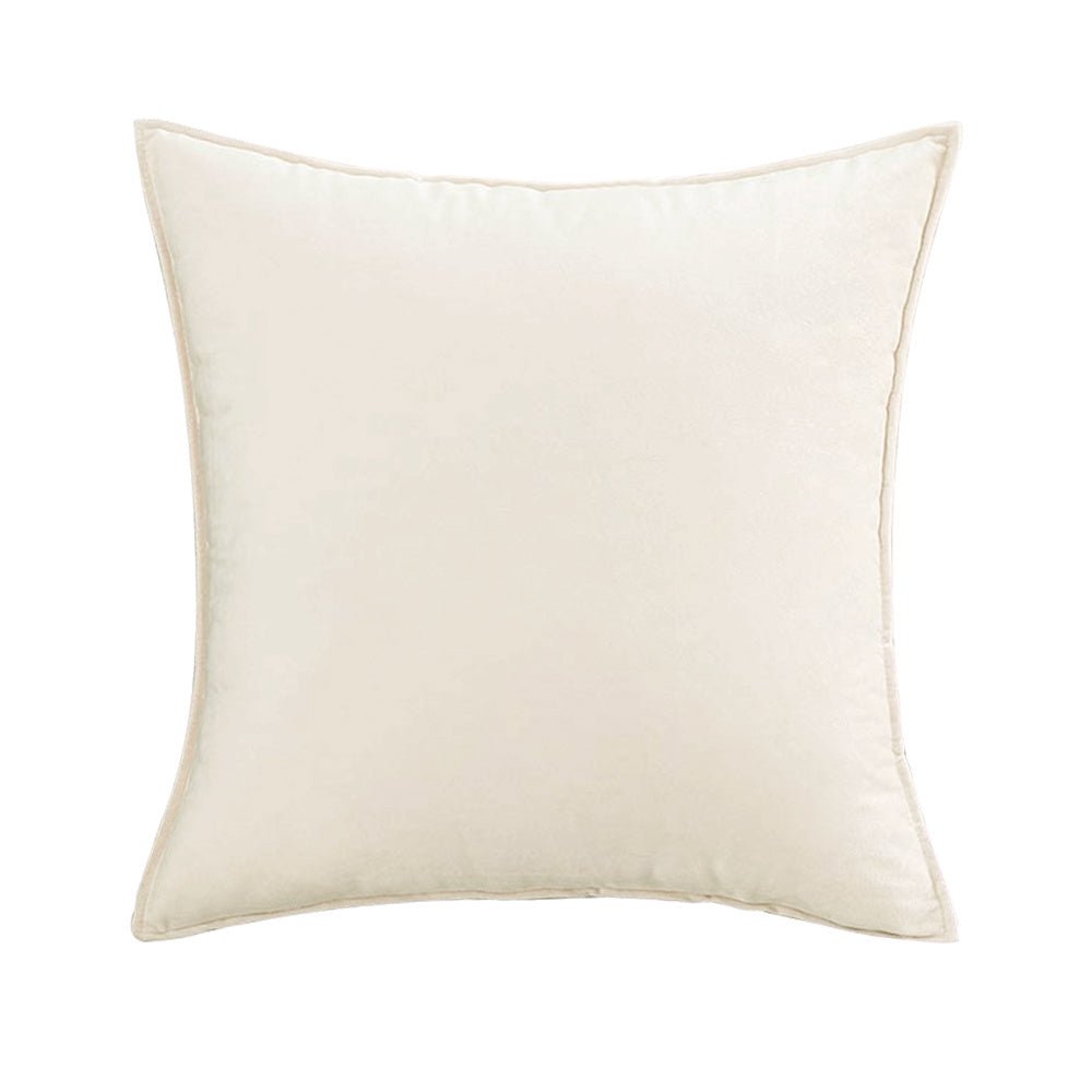 Throw Pillow Cover with 450g Insert, dark-grey, velvet, 20X20, Decorative Cushion – Fancy & Stacy by Fancy & Stacy