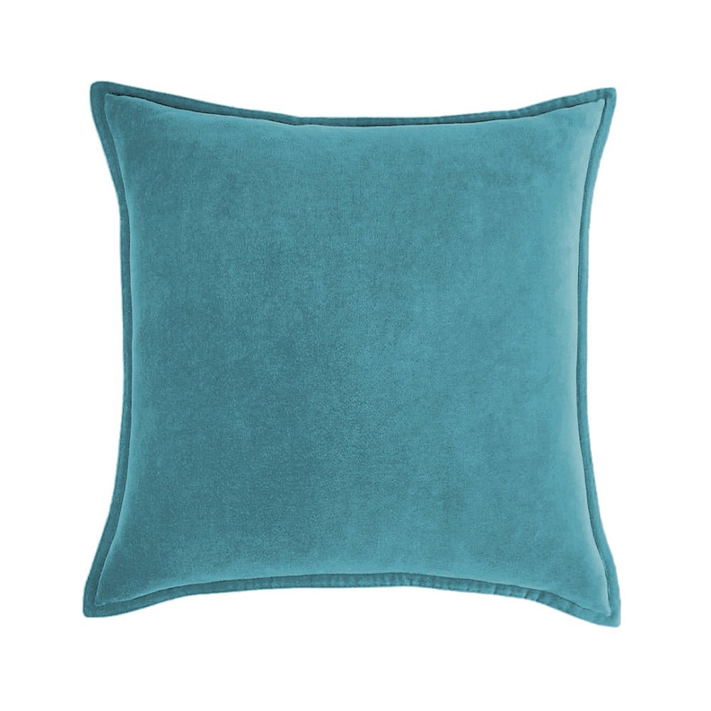 Throw Pillow Cover with 450g Insert, dark-grey, velvet, 20X20, Decorative Cushion – Fancy & Stacy by Fancy & Stacy