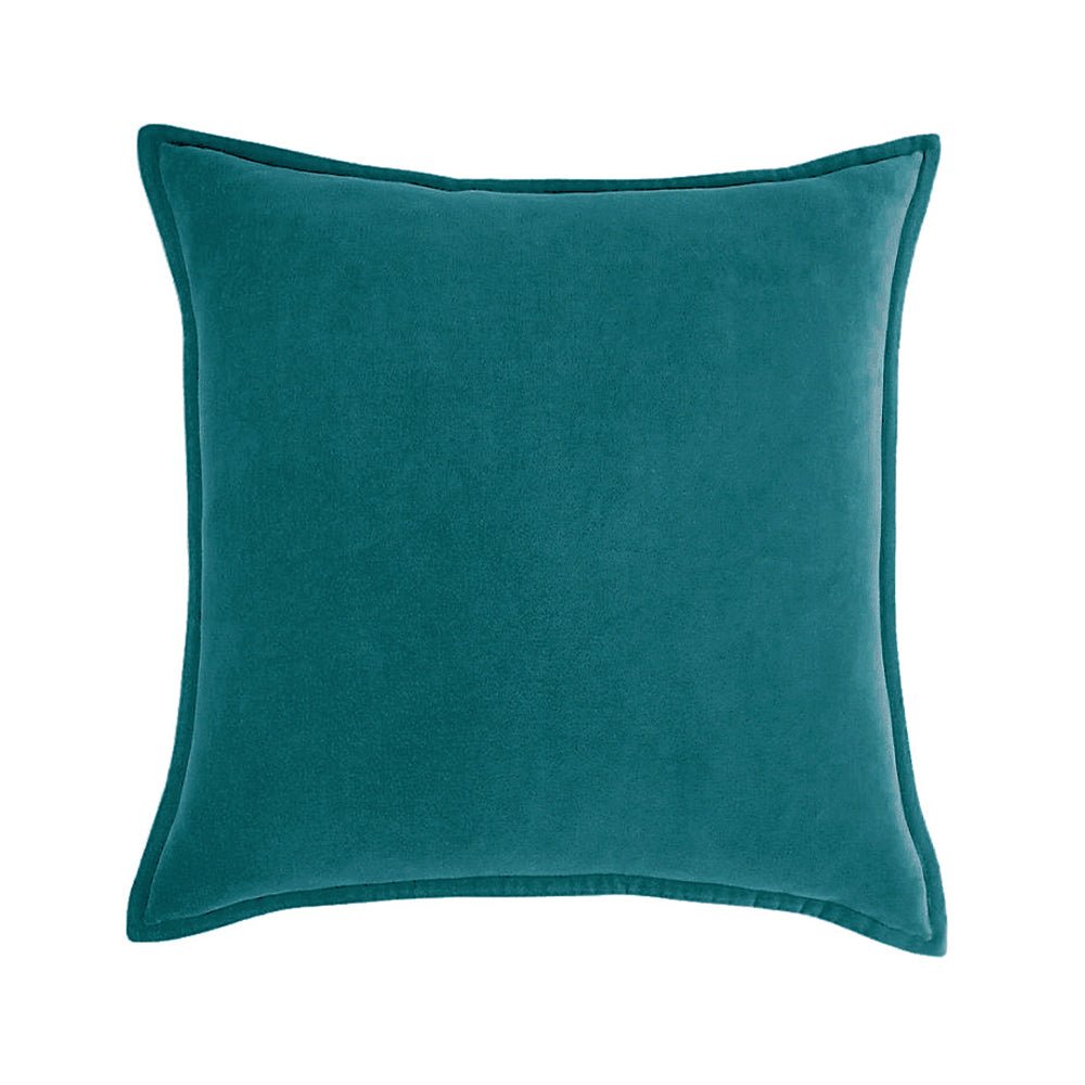 Throw Pillow Cover with 450g Insert, dark-grey, velvet, 20X20, Decorative Cushion – Fancy & Stacy by Fancy & Stacy