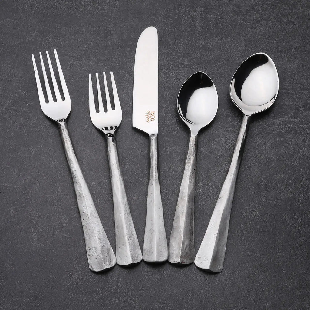 Ridge Flatware, 5-Pc. Place Setting by INOX Artisans
