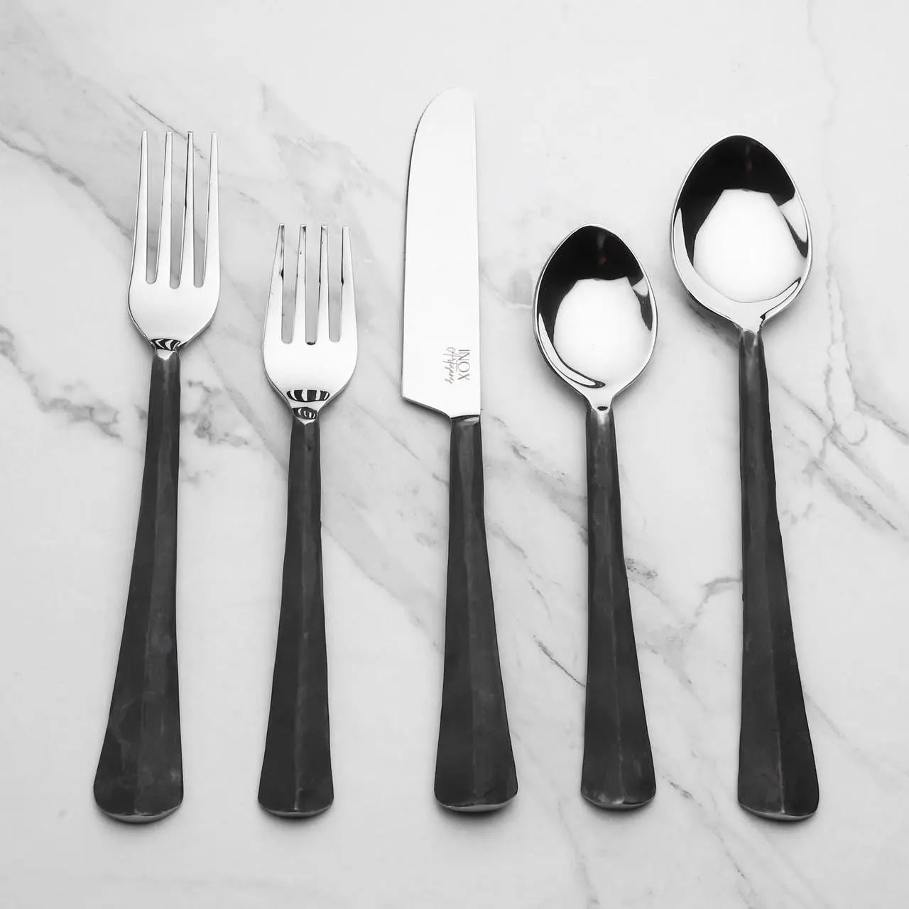 Ridge Flatware, 5-Pc. Place Setting by INOX Artisans