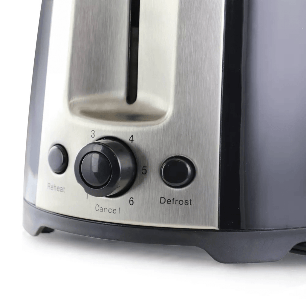 Better Chef Deluxe Cool Touch Wide-Slot 2-Slice Toaster with Stainless Accents by Jupiter Gear Home