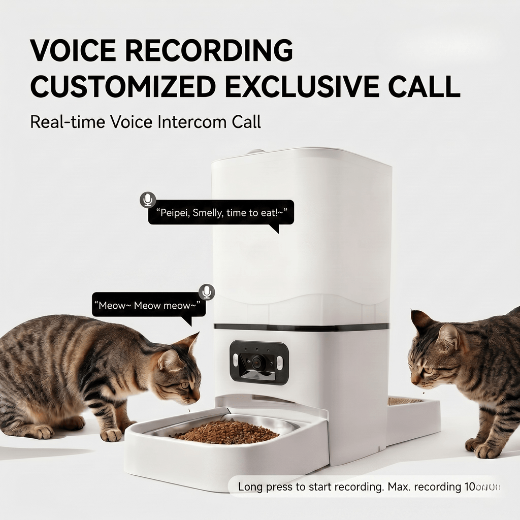 Smart WiFi Automatic Pet Feeder by Midfox