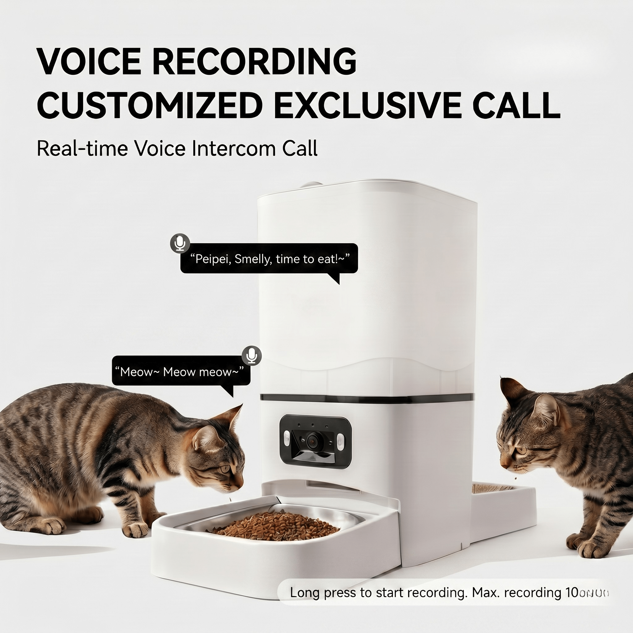 Smart WiFi Automatic Pet Feeder by Midfox