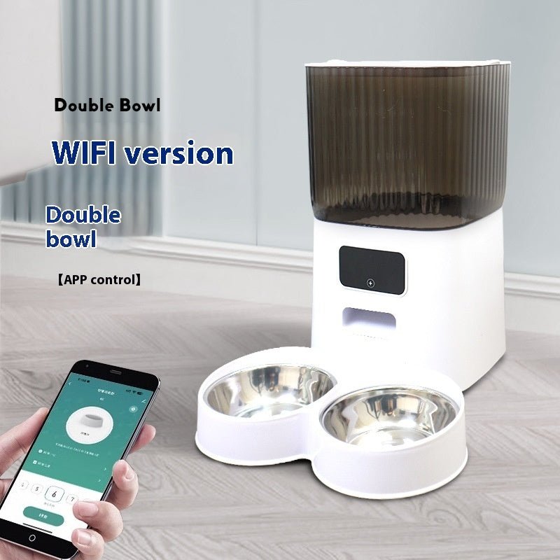 5L Automatic Pet Feeder with Timer & Portion Control by Pet Zen