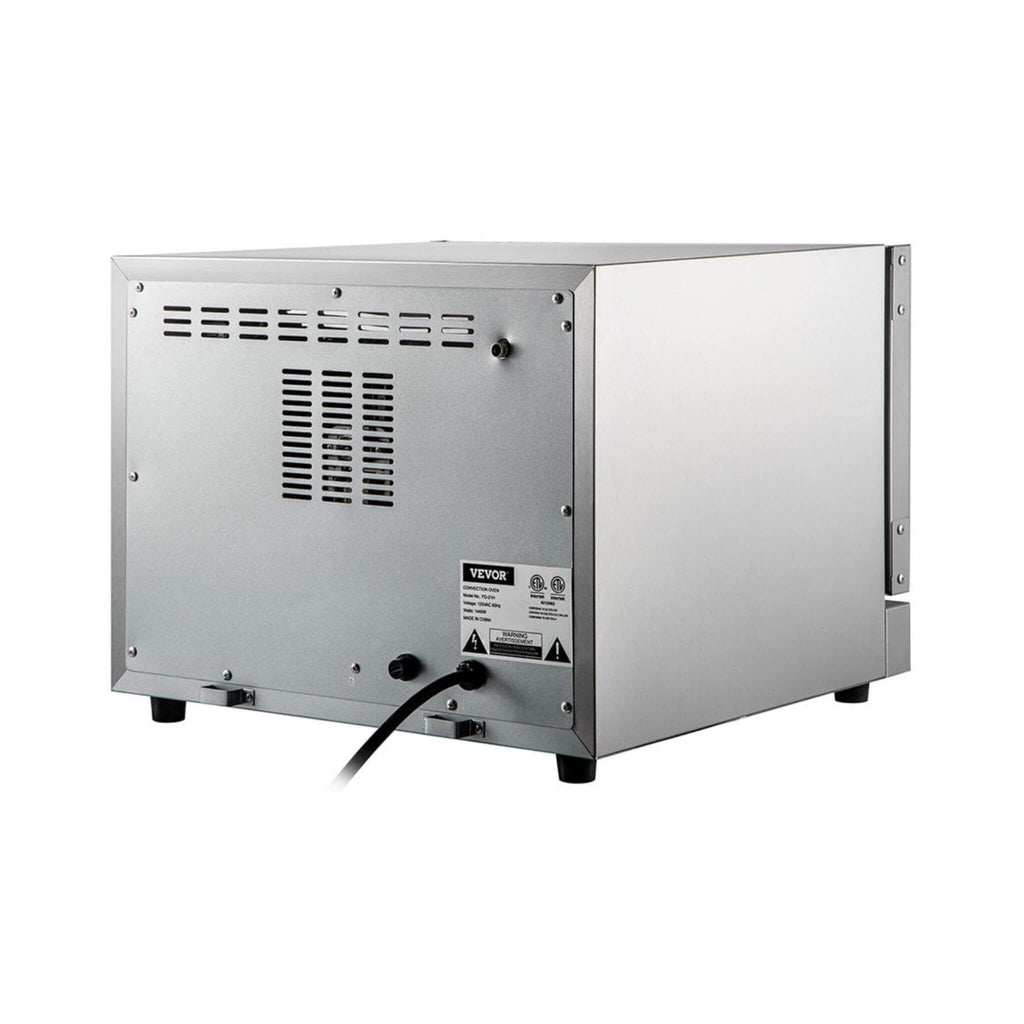 Heavy-Duty Commercial Stainless Steel Countertop Convection Toaster Oven (SAK51683) by SAKSBY WHOLESALE