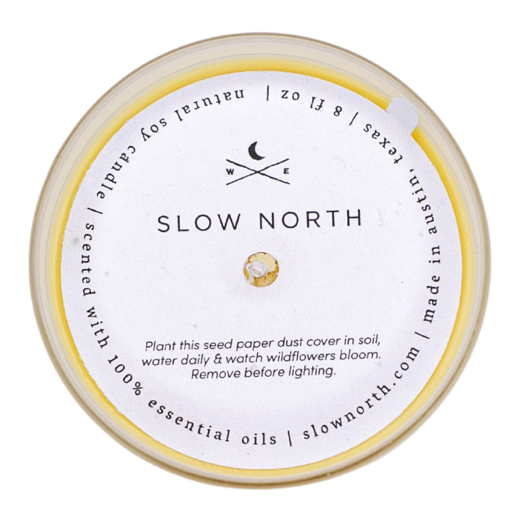 Hello Sunshine - Signature Candle (Grapefruit + Geranium + Lime) by Slow North