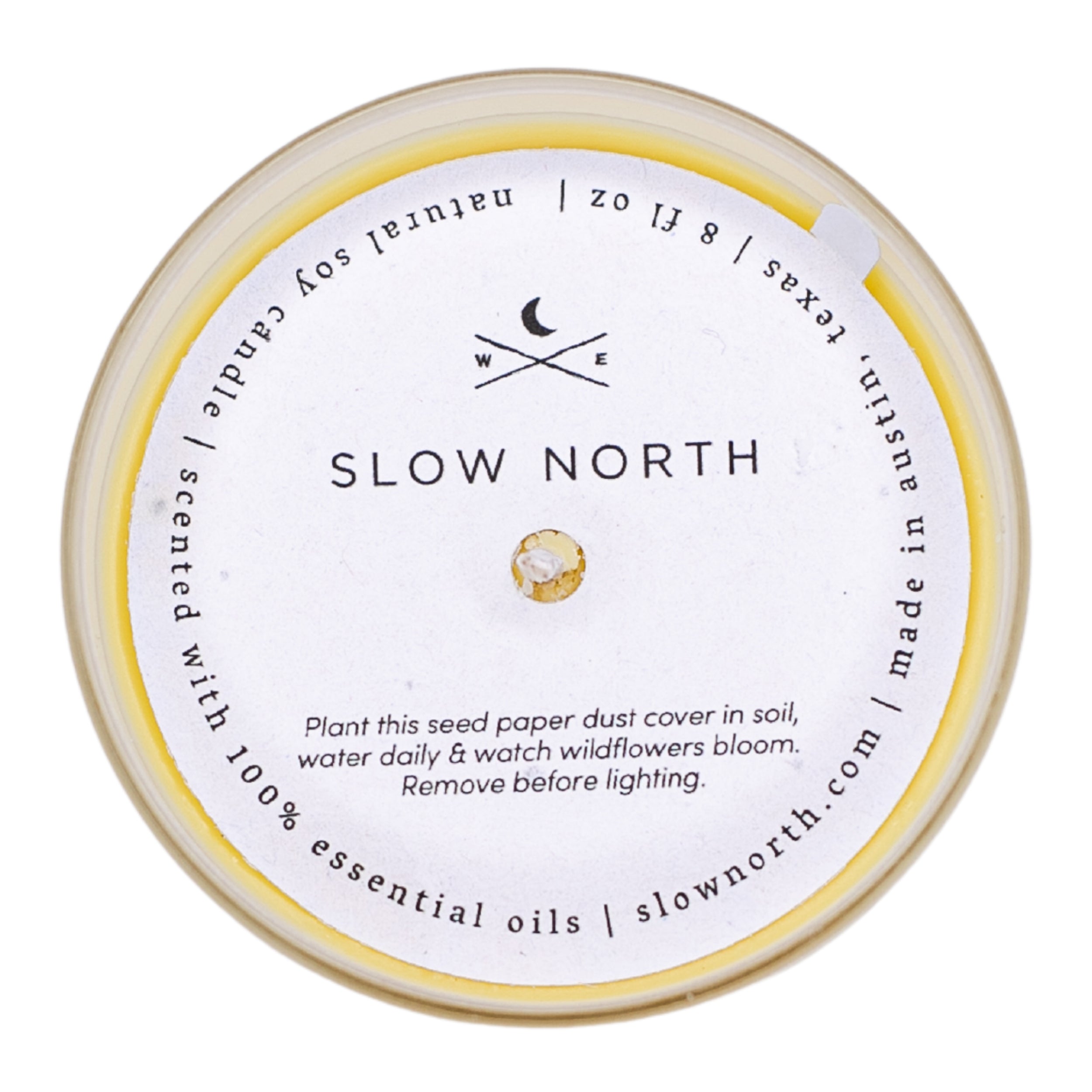Hello Sunshine - Signature Candle (Grapefruit + Geranium + Lime) by Slow North