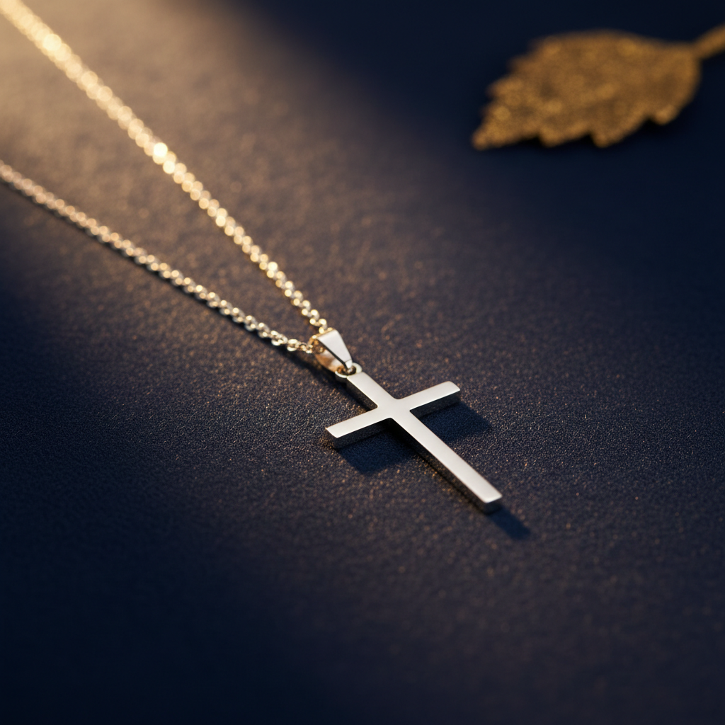 Sterling Silver Cross Necklace