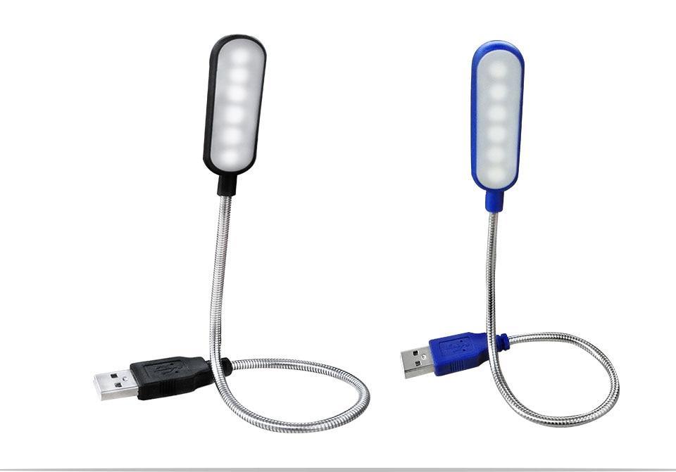 STEVVEX Portable USB LED Mini Flexibile Light For Reading Books USB Lamp for Power Bank Laptop Notebook or PC Computer by Stevvex