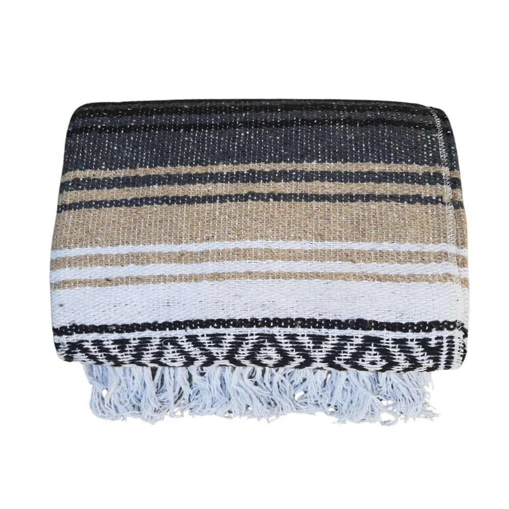 Tan Mexican Blanket by West Path