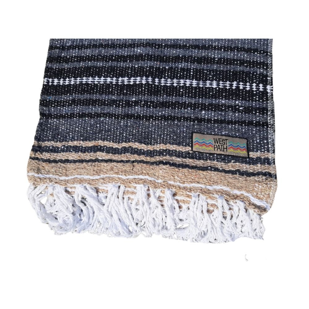 Tan Mexican Blanket by West Path