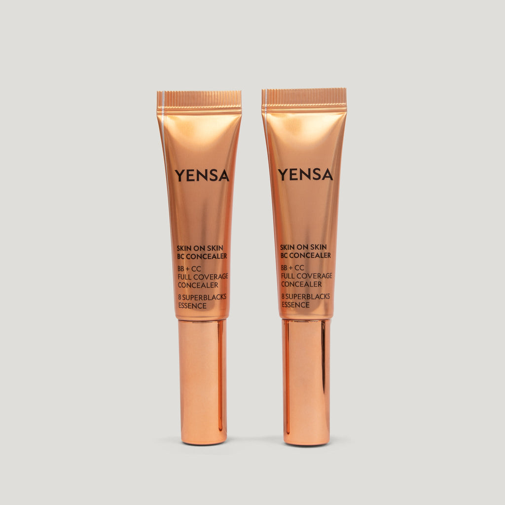 Skin On Skin BB + CC Full Coverage Hyaluronic Serum Concealer by YENSA
